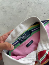 Vintage Ralph Lauren Heavyweight Stripe Rugby Shirt (M)