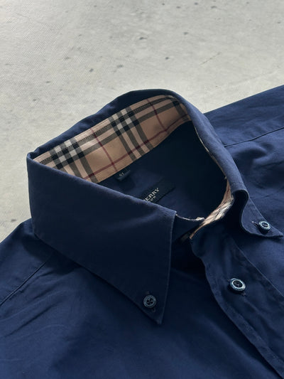 00's Burberry Nova Check Long Sleeve Shirt (L)