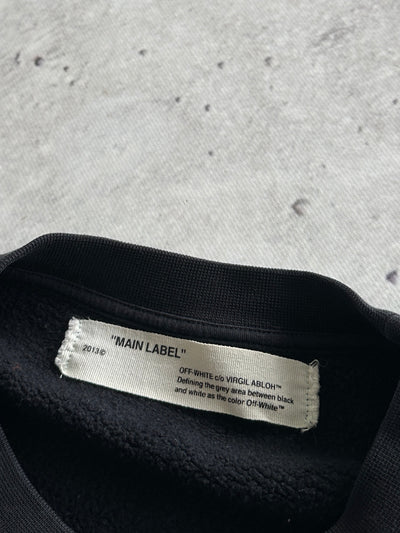 Off White Rock Mirror Crewneck Sweatshirt (M)