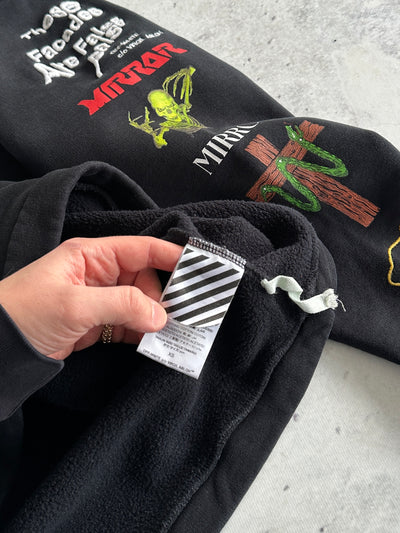 Off White Rock Mirror Crewneck Sweatshirt (M)