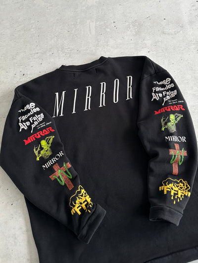 Off White Rock Mirror Crewneck Sweatshirt (M)