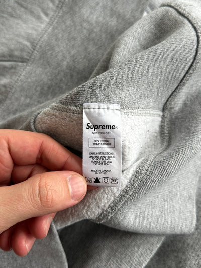 AW/18 Supreme S Logo Heavyweight Pullover Hoodie (M)