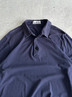 Stone Island lightweight Long Sleeve Polo Shirt (M)