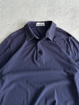 Stone Island lightweight Long Sleeve Polo Shirt (M)