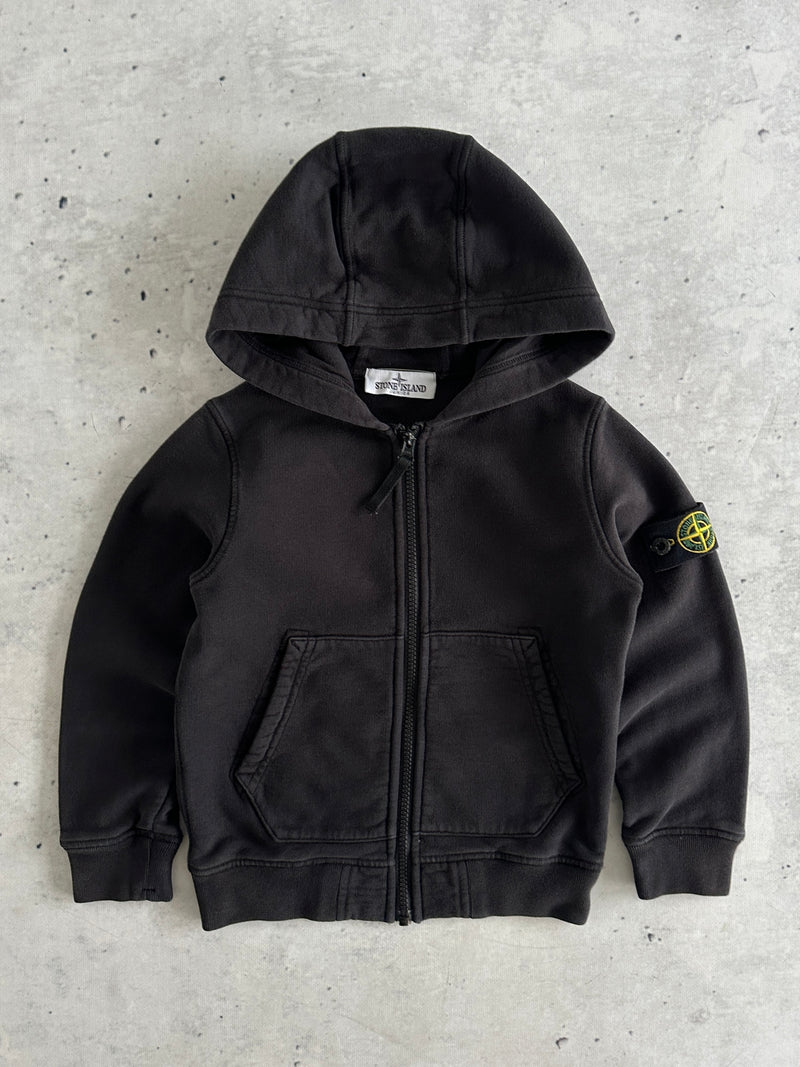 AW/21 Stone Island Heavyweight Zip Up Hoodie (Age 5)
