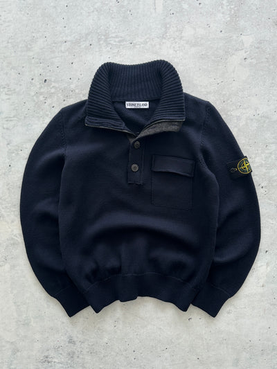 AW/11 Stone Island Wool Knit Pullover Jumper (S)