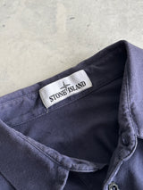 Stone Island lightweight Long Sleeve Polo Shirt (M)