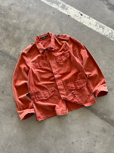 00's Stone Island Denims Button Up Military Overshirt (L)