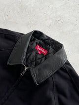 AW/20 Supreme Leather Collar Work Jacket (XL)