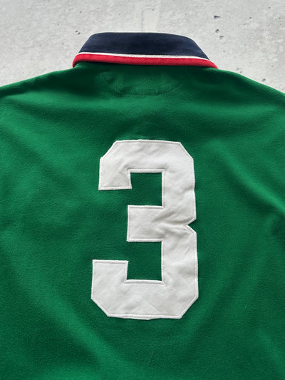 Ralph Lauren Embroidered Logo Heavyweight Rugby Shirt (M)