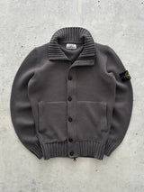 AW/14 Stone Island Chunky Wool Knit Zip Up Jumper (XS/S)