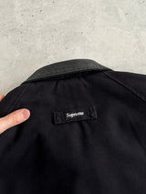 AW/20 Supreme Leather Collar Work Jacket (XL)