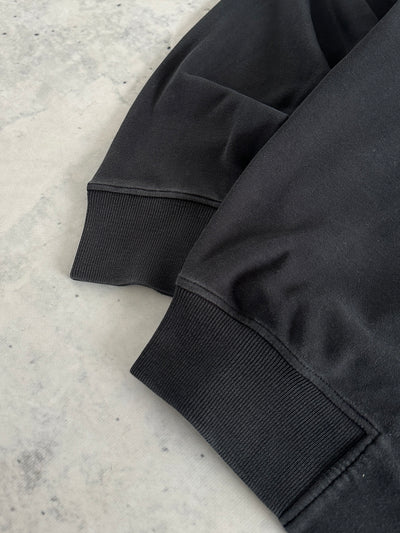 Burberry Appliqué Heavyweight Zip Up Sweatshirt (XL)