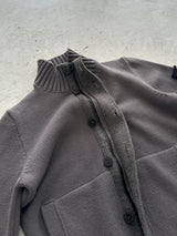 AW/14 Stone Island Chunky Wool Knit Zip Up Jumper (XS/S)