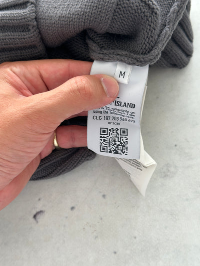 AW/14 Stone Island Chunky Wool Knit Zip Up Jumper (XS/S)