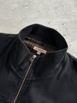 Burberry Appliqué Heavyweight Zip Up Sweatshirt (XL)