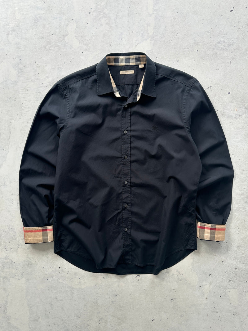 Burberry Nova Check Long Sleeve Shirt (XL)