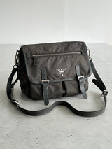 00's Prada Tessuto Satchel / Crossbody Bag (One Size)