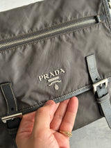 00's Prada Tessuto Satchel / Crossbody Bag (One Size)