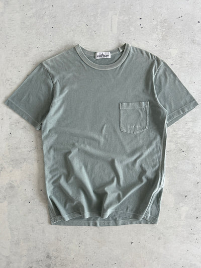SS/12 Stone Island Garment Dyed Pocket T Shirt (M)