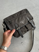 00's Prada Tessuto Satchel / Crossbody Bag (One Size)