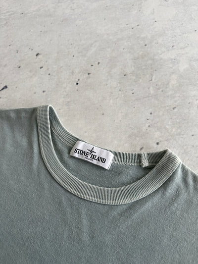 SS/12 Stone Island Garment Dyed Pocket T Shirt (M)