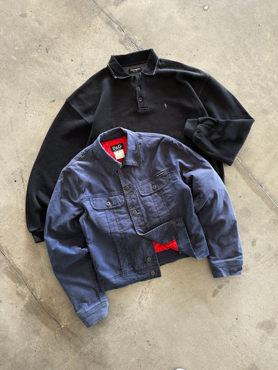 Vintage Dolce & Gabbana quilted brushed cotton Jacket (S)