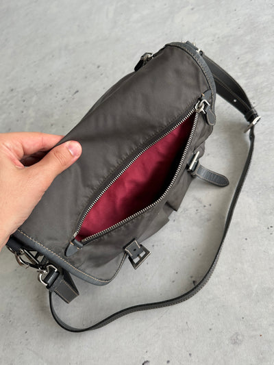00's Prada Tessuto Satchel / Crossbody Bag (One Size)