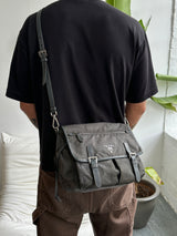 00's Prada Tessuto Satchel / Crossbody Bag (One Size)