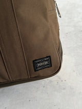 Porter Yoshida & Co. Double Zip Bag (One Size)