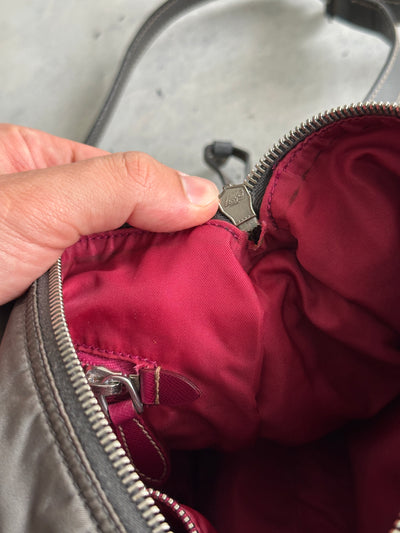 00's Prada Tessuto Satchel / Crossbody Bag (One Size)