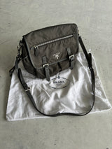 00's Prada Tessuto Satchel / Crossbody Bag (One Size)