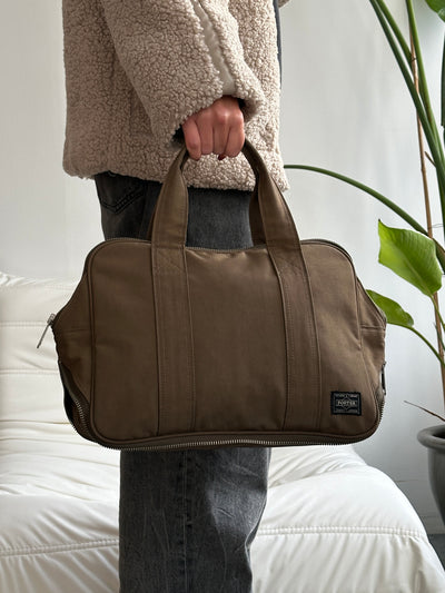 Porter Yoshida & Co. Double Zip Bag (One Size)
