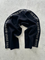 90's Stone Island Spell Out Chunky Wool Scarf (One Size)