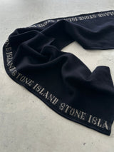 90's Stone Island Spell Out Chunky Wool Scarf (One Size)
