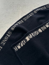 90's Stone Island Spell Out Chunky Wool Scarf (One Size)