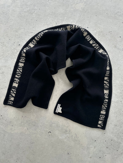 90's Stone Island Spell Out Chunky Wool Scarf (One Size)