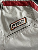 Brand New Schott NYC Perfecto Zip Up Racing Jacket (M)