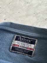 Vintage Avirex Embroidered Spell Out Heavyweight Crewneck Sweatshirt (XL)