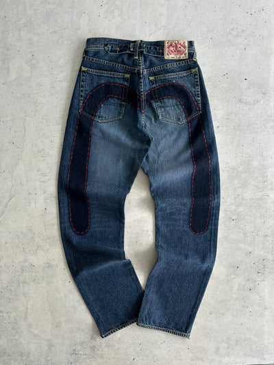 00's Evisu Gull Wing denim Jeans (W30 x L32)