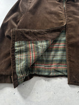 Vintage Ralph Lauren chunky Corduroy Zip Up Harrington Jacket (XXL)