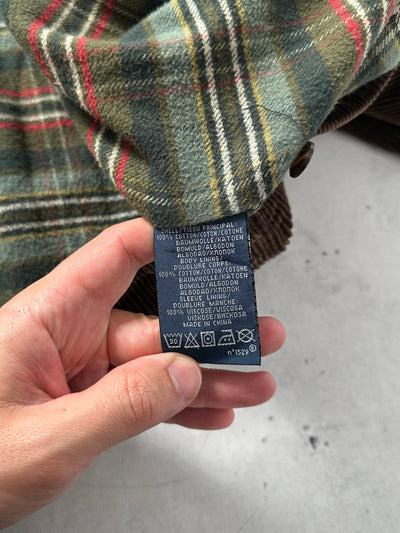 Vintage Ralph Lauren chunky Corduroy Zip Up Harrington Jacket (XXL)
