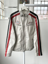 Brand New Schott NYC Perfecto Zip Up Racing Jacket (M)
