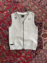 00's Oakley Knit zip Up Vest (S)