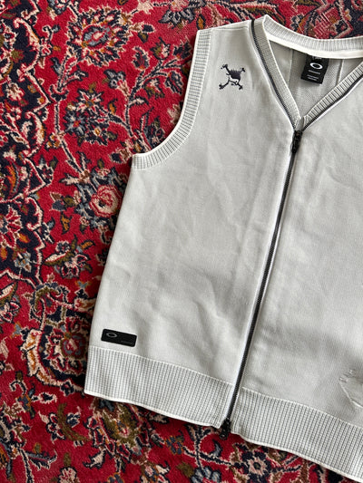 00's Oakley Knit zip Up Vest (S)