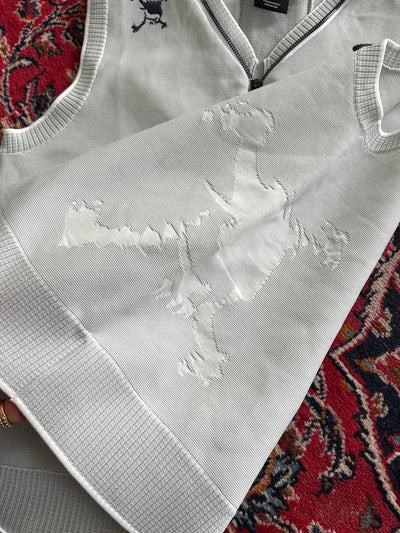 00's Oakley Knit zip Up Vest (S)