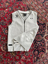 00's Oakley Knit zip Up Vest (S)