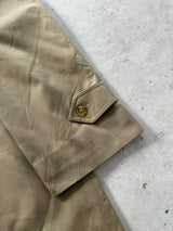 Vintage Burberry Nova Check Mac / Trench Coat (L)