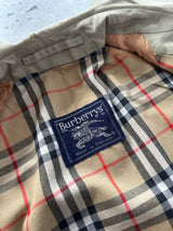 Vintage Burberry Nova Check Mac / Trench Coat (L)