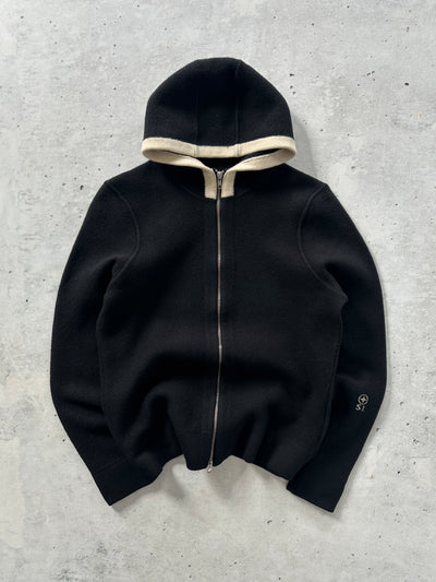 AW/06 Stone Island Denims Wool Zip Up Hoodie (S)